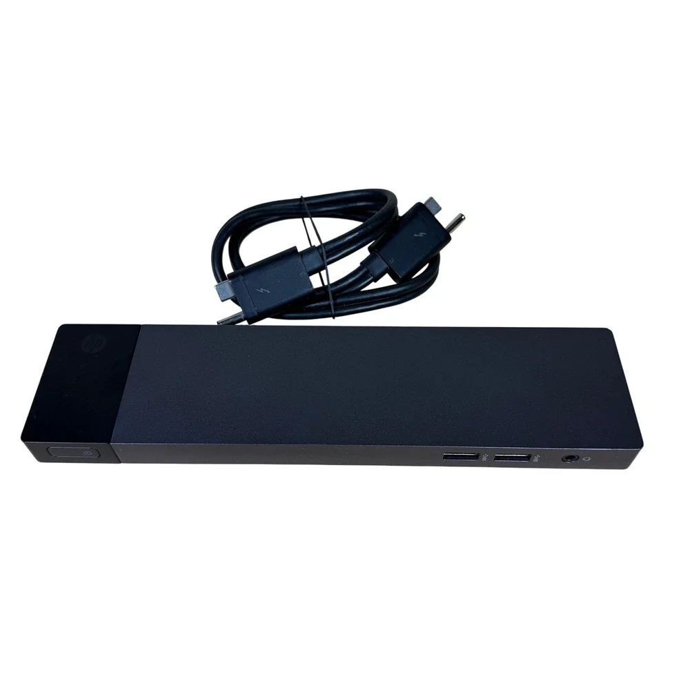 HP Elite Thunderbolt 3 Dock/Zbook USB-C Docking Station HSTNN-CX01 No AC Adapter